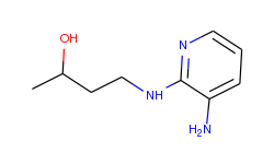 4-[(3-amino-2-pyridinyl)amino]-2-butanol