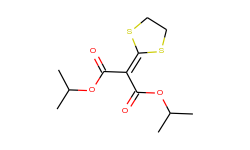bis(1-methylethyl) 1,3-dithiolan-2-ylidenepropanedioate