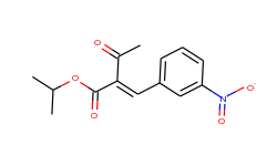 Butanoic acid, 2-[(3-nitrophenyl)methylene]-3-oxo-, 1-methylethyl ester