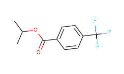 Benzoic acid, 4-(trifluoromethyl)-, 1-methylethyl ester