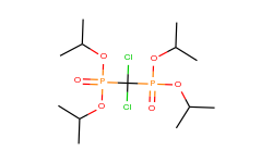 Phosphonic acid, (dichloromethylene)bis-, tetrakis(1-methylethyl) ester