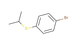 Benzene, 1-bromo-4-[(1-methylethyl)thio]-