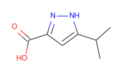 1H-Pyrazole-3-carboxylic acid, 5-(1-methylethyl)-