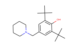 Phenol, 2,6-bis(1,1-dimethylethyl)-4-(1-piperidinylmethyl)-
