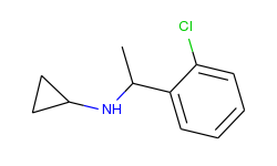 N-[1-(2-chlorophenyl)ethyl]-N-cyclopropylamine