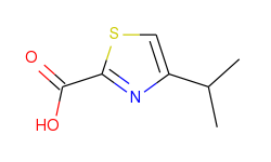 2-Thiazolecarboxylic acid, 4-(1-methylethyl)-