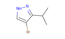 1H-Pyrazole, 4-bromo-3-(1-methylethyl)-