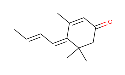 2-Cyclohexen-1-one, 4-(2-butenylidene)-3,5,5-trimethyl-