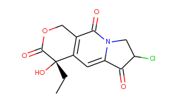 (4s)-7-chloro-4-ethyl-4-hydroxy-7,8-dihydro-1h-pyrano[3,4-f]indolizine-3,6,10(4h)-trione