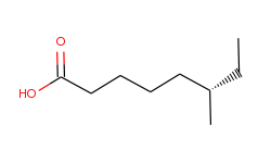 Octanoic acid, 6-methyl-, (6S)-