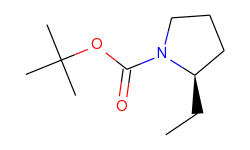 1-Pyrrolidinecarboxylic acid, 2-ethyl-, 1,1-dimethylethyl ester, (2R)-