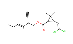 5-methyloct-5-en-1-yn-3-yl3-(2,2-dichlorovinyl)-2,2-dimethylcyclopropanecarboxylate