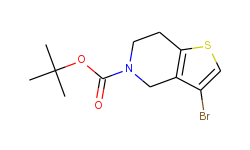 tert-butyl 3-bromo-6,7-dihydrothieno[3,2-c]pyridine-5(4h)-carboxylate