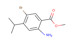 Methyl 2-amino-5-bromo-4-isopropylbenzoate