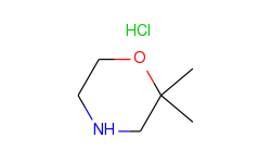 Morpholine, 2,2-dimethyl-, hydrochloride