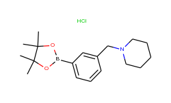 3-(piperidin-1-ylmethyl)phenylboronic acid, pinacol ester, hcl