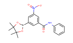 3-nitro-n-phenyl-5-(4,4,5,5-tetramethyl-1,3,2-dioxaborolan-2-yl)benzamide