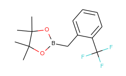 4,4,5,5-Tetramethyl-2-(2-(trifluoromethyl)benzyl)-1,3,2-dioxaborolane