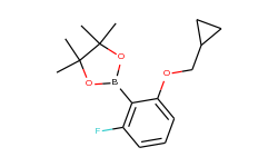 2-cyclopropylmethoxy-6-fluorophenylboronic acid pinacol ester