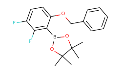 2,3-difluoro-6-(benzyloxy)phenylboronic acid pinacol ester
