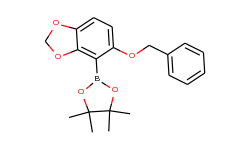 5-benzyloxybenzo[1,3]dioxole-4-boronic acid pinacol ester