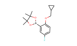 2-cyclopropylmethoxy-5-fluorophenylboronic acid pinacol ester