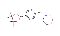 4-[4-(4,4,5,5-TETRAMETHYL-1,3,2-DIOXABOROLAN-2-YL)BENZYL]MORPHOLINE