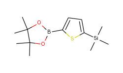 trimethyl-[5-(4,4,5,5-tetramethyl-1,3,2-dioxaborolan-2-yl)thiophen-2-yl]silane