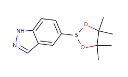 1H-Indazole, 5-(4,4,5,5-tetramethyl-1,3,2-dioxaborolan-2-yl)-