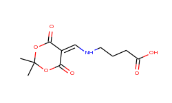 4-{[(2,2-dimethyl-4,6-dioxo-1,3-dioxan-5-ylidene)-methyl]amino}butanoic acid