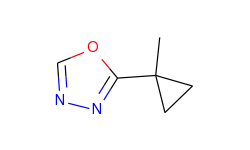 2-(1-methylcyclopropyl)-1,3,4-oxadiazole