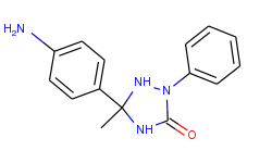 5-(4-aminophenyl)-5-methyl-2-phenyl-1,2,4-triazolan-3-one