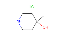 4-Piperidinol, 4-methyl-, hydrochloride