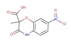 2-methyl-7-nitro-3-oxo-3,4-dihydro-2h-1,4-benzoxazine-2-carboxylic acid