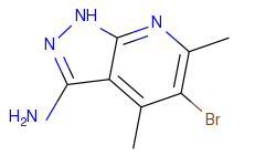 5-bromo-4,6-dimethyl-1h-pyrazolo[3,4-b]pyridin-3-amine