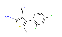 2-amino-4-(2,4-dichlorophenyl)-5-methylthiophene-3-carbonitrile