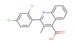 2-(2,4-dichlorophenyl)-3-methylquinoline-4-carboxylic acid