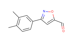 3-(3,4-dimethyl-phenyl)-isoxazole-5-carbaldehyde