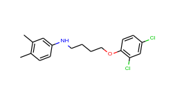 n-[4-(2,4-dichlorophenoxy)butyl]-3,4-dimethylaniline