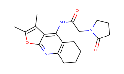 n-(2,3-dimethyl-5,6,7,8-tetrahydrofuro[2,3-b]quinolin-4-yl)-2-(2-oxopyrrolidin-1-yl)acetamide