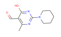 4-hydroxy-6-methyl-2-piperidin-1-yl-pyrimidine-5-carbaldehyde