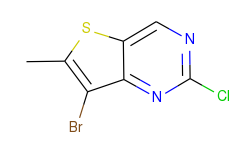 7-Bromo-2-chloro-6-methylthieno[3,2-d]pyrimidine