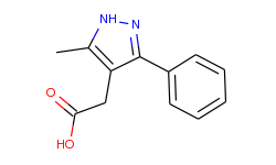 (5-methyl-3-phenyl-1h-pyrazol-4-yl)acetic acid