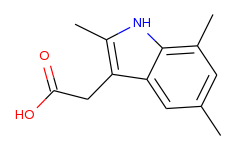 (2,5,7-trimethyl-1h-indol-3-yl)-acetic acid