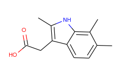 (2,6,7-trimethyl-1h-indol-3-yl)-acetic acid