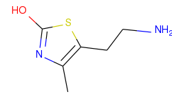 5-(2-aminoethyl)-4-methylthiazol-2-ol