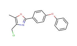 4-(chloromethyl)-2-(4-phenoxyphenyl)-5-methyloxazole