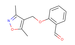 2-[(3,5-dimethylisoxazol-4-yl)methoxy]benzaldehyde