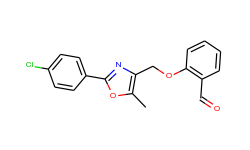 2-{[2-(4-chlorophenyl)-5-methyl-1,3-oxazol-4-yl]-methoxy}benzaldehyde
