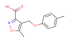 5-methyl-4-[(4-methylphenoxy)methyl]isoxazole-3-carboxylic acid